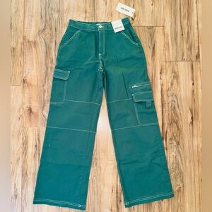 Army green cargo pants